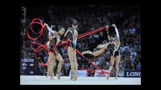 Ukraine 2 Hoops 3 Ribbons 20112012  Music EXACT CUT [upl. by Anneuq857]