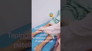 Patella tap test  Ballotable Patella for infrapatellar effusion Pakistanphysiotherapymoharram [upl. by Nariko]