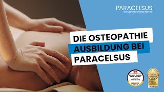 Osteopathie Ausbildung bei Paracelsus – Dein Weg in die ganzheitliche Therapie [upl. by Awe870]