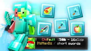 BEDWARS con mi 50k Pack Chifault 16x Pack Release [upl. by Nnhoj]