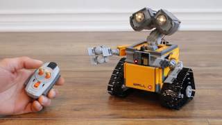 PFx Brick Demo  LEGO WallE 21303 [upl. by Ranite]