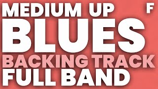 Blues in F Jazz Backing Track Swing 180 bpm Brushes  FULL BAND [upl. by Yud233]