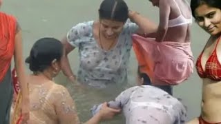 Ganga Snan Live Video Ganga Snan Latest Video 2022 4K Ultra Video [upl. by Arytahs]