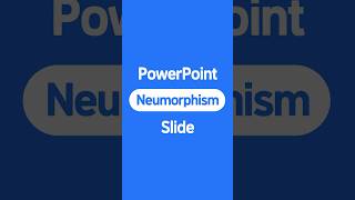 PowerPoint Neumorphism Design ppt [upl. by Eednak]