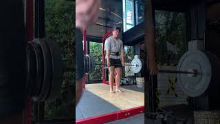 205 Deadlift Starting my cut now [upl. by Aniwde]