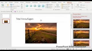 Bildbearbeitung in PowerPoint Wie Sie Bilder in PowerPoint einfügen und professionell bearbeiten [upl. by Aehsa]