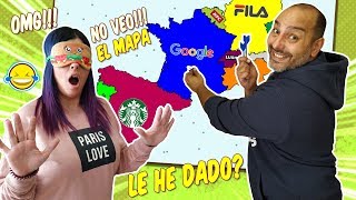 🎯Lanzamos un DARDO a un MAPA SIN VER y COMPRAMOS lo que sea en lo que caiga  😂Momentos Divertidos [upl. by Llezom677]