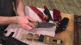 KaBar Becker BK2 Companion Knife  The Outdoor Gear Review [upl. by Sadnak545]