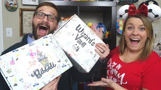 Garretts DOUBLE Disney amp Harry Potter Mystery Unboxing 🎉 Bibbidi Bobbidi Box amp Wizards Vault [upl. by Eetsim307]