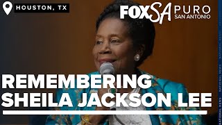 Week long remembrance of Sheila Jackson Lee begins in Houston [upl. by Enimrej]