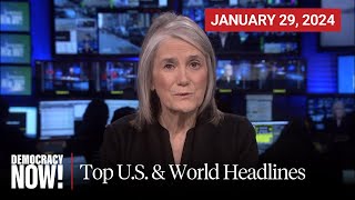 Top US amp World Headlines — January 29 2024 [upl. by Hephzipah]