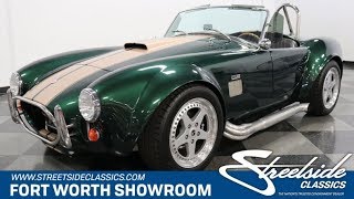 1965 Shelby Cobra EverettMorrison for sale  3612 DFW [upl. by Lebasiairam854]