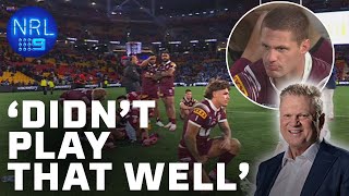 QLD Legend CRITICAL of Maroons Game 3 performance 2024 State of Origin Game 3  NRL on Nine [upl. by Elagibba]