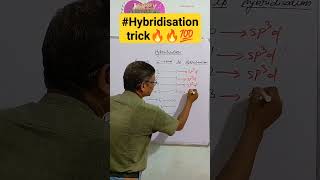 Hybridisation tricksigma bondlone pairorganic chemistryneetshortspankajkapoorchemistry josh [upl. by Yetnruoc]