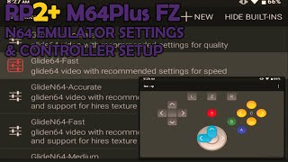 Retroid Pocket 2 N64 M64Plus FZ Emulator Performance amp Controller Settings [upl. by Keeryt565]