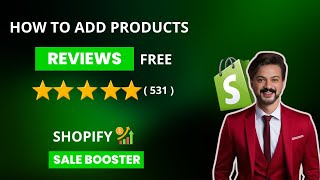 How To Add Product Reviews on Shopify  products reviews app shopify [upl. by Thorin]