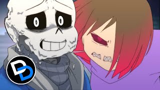 SansGaster y Papyrus vs Betty Animosidad Glichtale Español Latino [upl. by Imaon912]