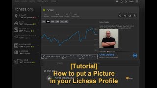 Tutorial How to insert a picture in your Lichess Profile [upl. by Law68]