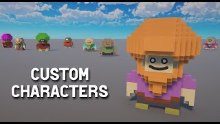 Creating Voxel Characters In Unity  Character Creator [upl. by Daph660]