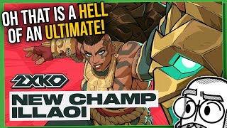 I am going to suck at this game but Ill play it for Her  TBSkyen reacts to Illaoi in 2XKO [upl. by Ecyor766]