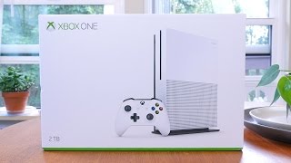 Xbox One S Unboxing Setup and Impressions [upl. by Eniron]