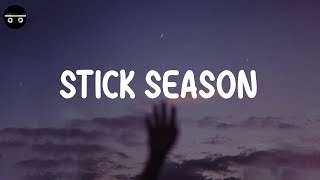 Noah Kahan  Stick Season Lyric Video [upl. by Sined]