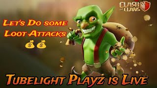 Clash Of Clans Live Streaming  Live loot Attacks Base Reviews amp Capital Attacks Road To 200 Subs [upl. by Nerfe]