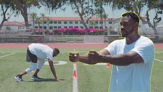 DLine Hand Drills amp GetOff Techniques with Willie McGinest [upl. by Jaynes380]