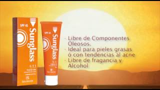 Sunglass Gel Protector Solar  httpwwwskinmastercomco [upl. by Selec]