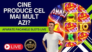 CAT DE BINE PLATESC PACANELELE LA INCEPUT DE LUNA Aparate Pacanele Slots Live PragmaticPlay [upl. by Nochur]