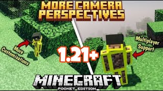 More Camera Perspective Mod For Minecraft pocket edition 121  DIRECT MEDIAFIRE LINK [upl. by Yettie888]