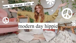 how to dress like a modern day hippie ✌️🌻 [upl. by Scharaga]