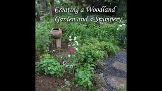 Creating a natural Woodland Garden and a Stumpery [upl. by Eatnuahs]