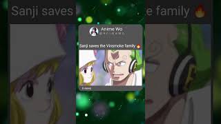 Sanji Saves the Vinsmoke Family shorts luffy onepiece sanji zoro [upl. by Ujawernalo]