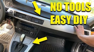 StepByStep Interior Trim Replacement And Removal In Your BMW E90 E60 E90 E70 [upl. by Stannfield]