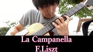 La CampanellaGrandes Etudes de PaganiniNo3FLisztSolo Guitar [upl. by Alejo]