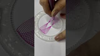 Relaxing Spirograph Patterns with Soothing ASMR  Stress Relief Art [upl. by Einnej]