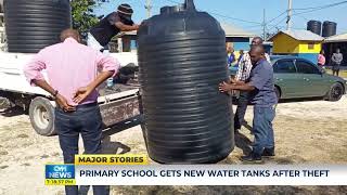 Primary School Gets New Water Tanks After Theft  CVMTVNews [upl. by Krm]