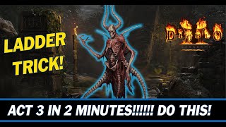 STOP Wasting time in Act 3 Do These 3 Simple steps Diablo 2 Resurrected Ladder Season 7 Must SEE [upl. by Rabin596]