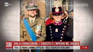 Giulia Cornacchione lesercito e limpegno nel sociale  Storie italiane 04112024 [upl. by Ethel352]