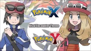 Pokémon XY  Calem and Serena Encounter Music HQ [upl. by Lindblad627]