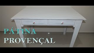 Como fazer pátina provençal  Tutorial DIY [upl. by Wise]