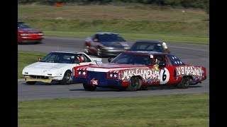 Morrow Racing Twin Engined 1971 Cadillac Eldorado at GingerMan Raceway [upl. by Valery]