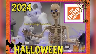 Home Depot Halloween 2024 Sneak Peek Home Decor Decorations Animatronic halloween halloween2024 [upl. by Boarer]