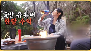 술 마시는 5만 유튜버는 한달에 얼마나 벌까 ft 궁금해 하실까봐 [upl. by Spalla]