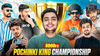 I Challenged Top Youtubers for POCHINKI KING CHAMPIONSHIP  BGMI [upl. by Sudnac]