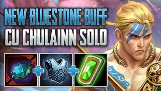 NEW BLUESTONE CHUNKS Cu Chulainn Solo Gameplay SMITE Conquest [upl. by Polky909]