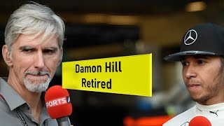 Damon Hill departs Sky F1 punditry role after 13 years [upl. by Eibba]