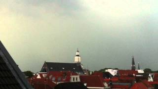 Onweer 28 juni 2011 Gorinchemmov [upl. by Nauqas]