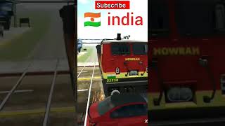 Train crashsorts like subscribe my channel Akram gamer viral shorts [upl. by Malek]